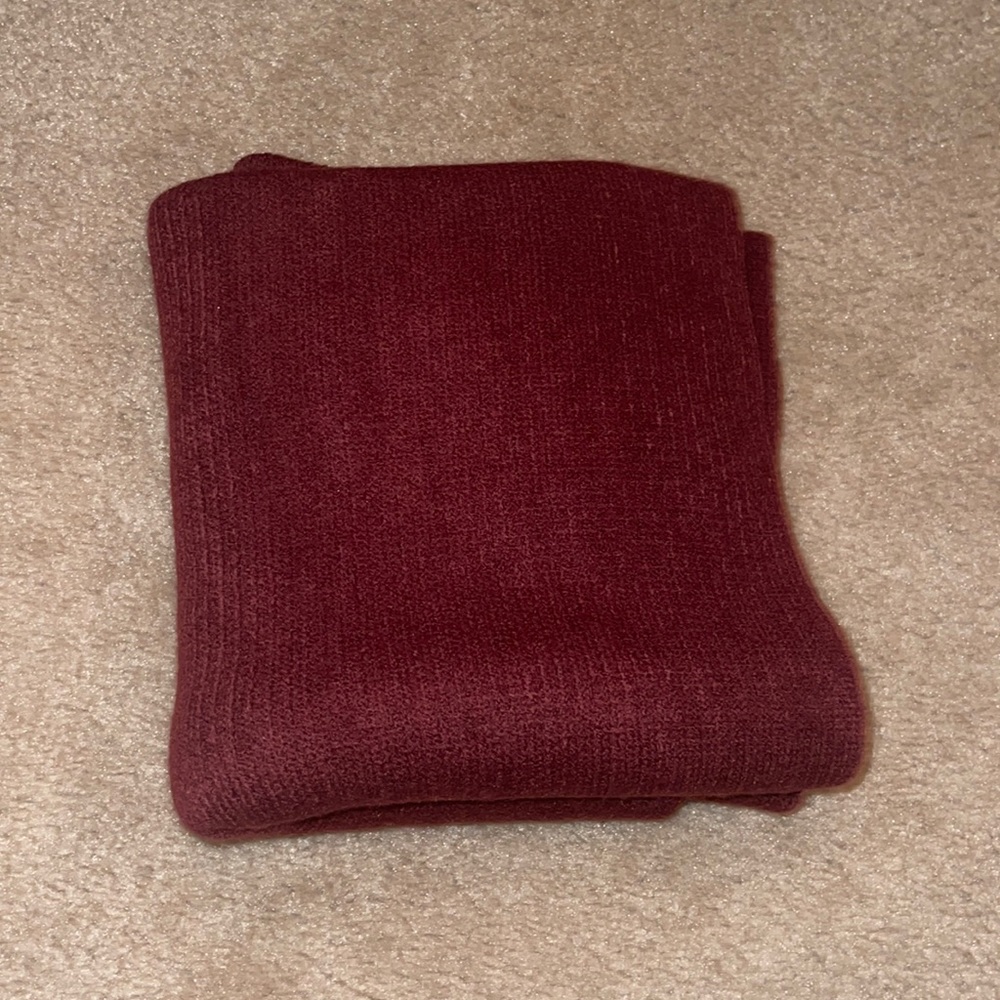 Women’s Scarf, Color: Burgundy